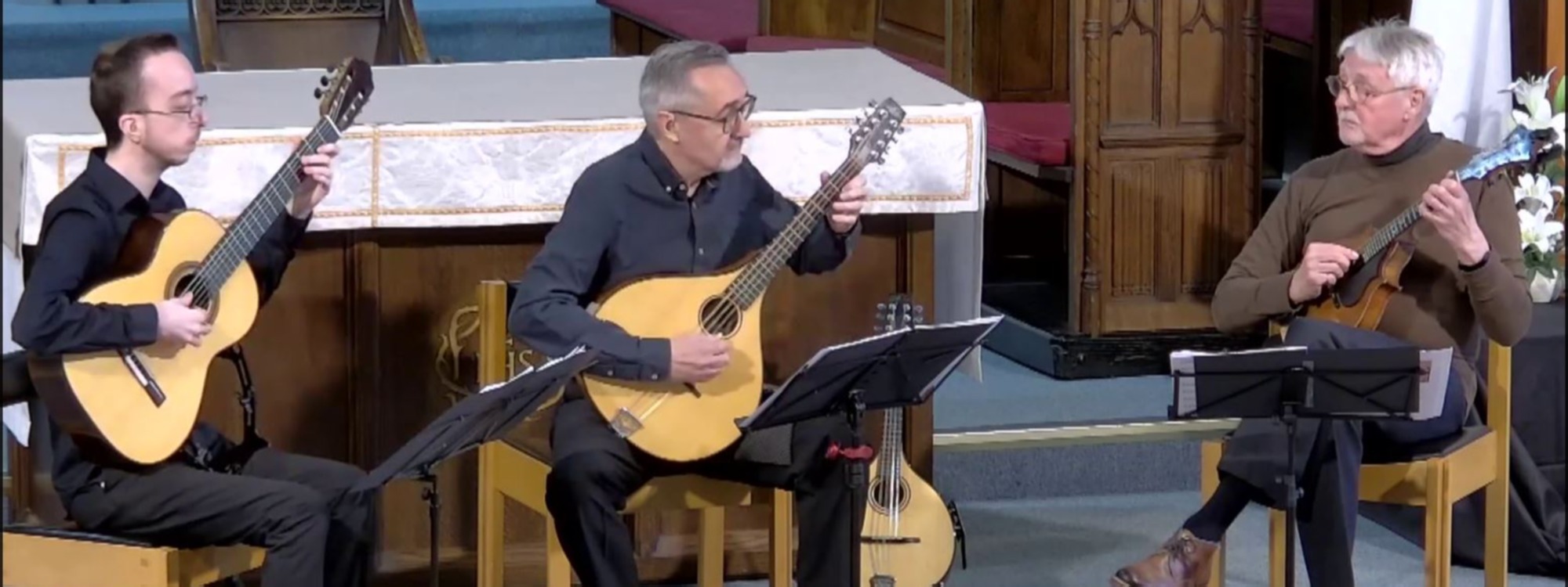 Forthcoming Recital*Mezzacapo Mandolin Trio*Sunday 20th September, 3pm