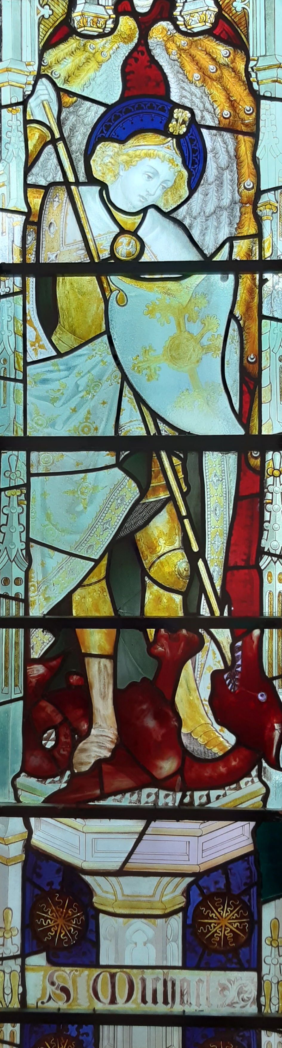 St Michael, West Window