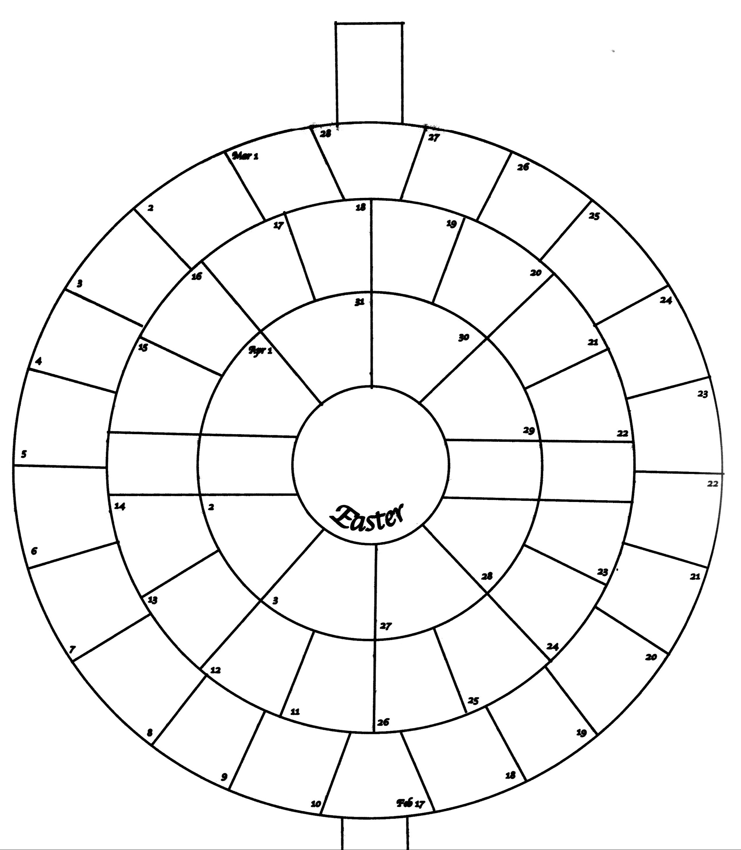 Concentric Circles Lent 2021